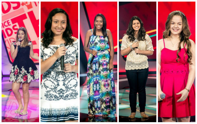 Th&aacute;bata, Ally Victory, Bela Maria, Mariana Rocha e Andrea continuam na carreira art&iacute;stica. Montagem: Globo/Reprodu&ccedil;&atilde;o/