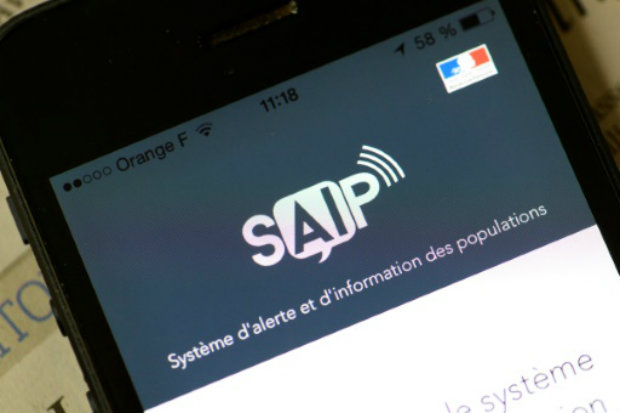 O aplicativo tem vers&otilde;es em franc&ecirc;s e ingl&ecirc;s e &eacute; gr&aacute;tis. 
Foto: AFP/Bertrand Guay./