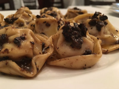 Tortelli de Linguiça de Pernil do Cucina de Carli. Foto: Divulgação