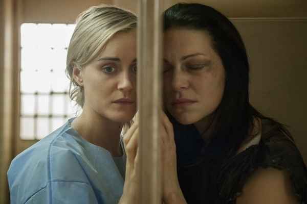Piper (Taylor Schilling) e Alex (Laura Prepon) em cena de "Orange is the new black". Foto: Netflix/ Piper (Taylor Schilling) e Alex (Laura Prepon) em cena de "Orange is the new black". Foto: Netflix/