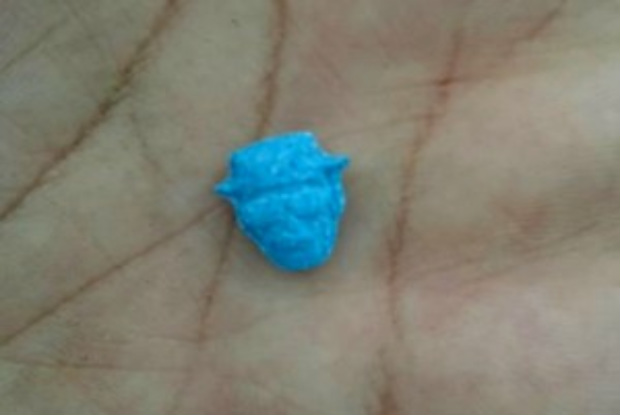 A cor azul seria uma posível referência a metanfetamina, droga produzida por Heisenberg, alter ego de Walter White. Foto: Polícia Rodoviária Federal/ Divulgação./ A cor azul seria uma posível referência a metanfetamina, droga produzida por Heisenberg, alter ego de Walter White. Foto: Polícia Rodoviária Federal/ Divulgação./