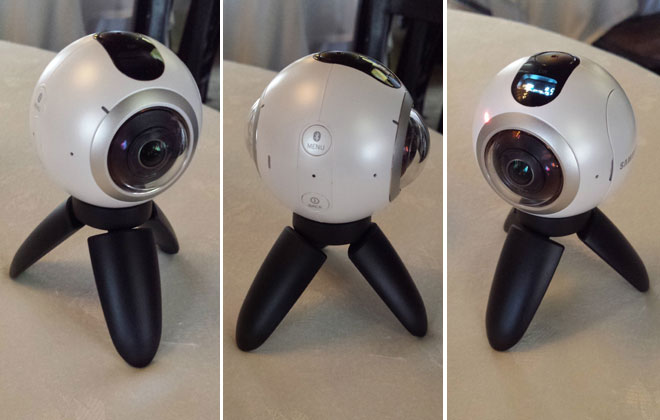 Câmera capta vídeos em 360 graus e em alta resolução. Foto: Luciana Morosini/DP
