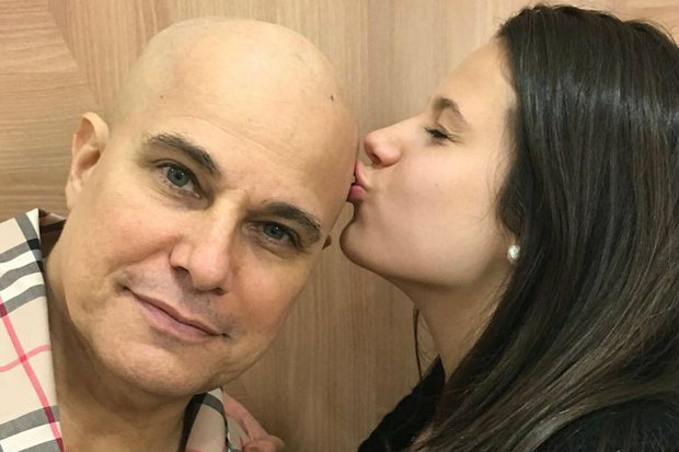 Claudia Raia também postou uma foto do ex-marido com a filha. Foto: Reprodução da internet/ Claudia Raia também postou uma foto do ex-marido com a filha. Foto: Reprodução da internet/