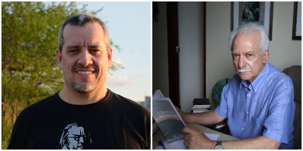 Balaio e Matos terão seus textos publicados em coletânea. Fotos: Arquivo pessoal e Nando Chiappetta/DP/