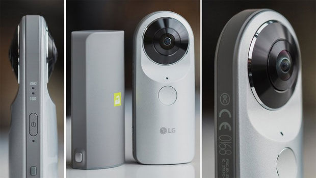 A LG 360 Cam permite fazer fotos em 360 graus. Foto: weboo.com/Reprodução