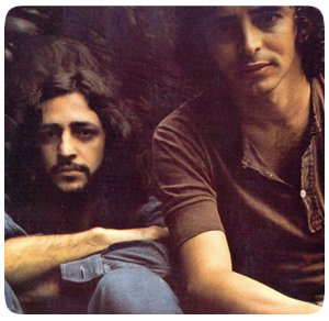 Alceu e Geraldo começaram juntos a carreira, gravando Quadrafônico em parceria em 1972. Foto: Geraldo Azevedo/Arquivo pessoal