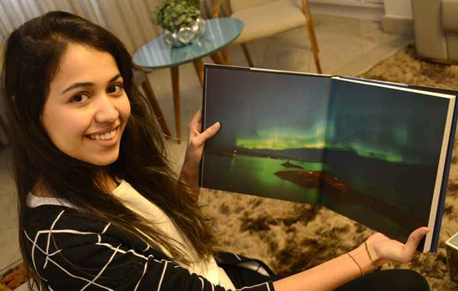 Camila vai para Oslo para matar a saudade do marido. Foto: André Violatti/Esp. CB/D.A. Press