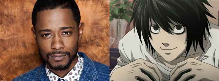 Keith Stanfield vai interpretar L, que é britânico nas histórias em quadrinhos. Foto: Facebook e Animax/Reprodução/
