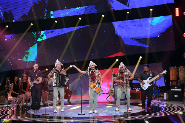 Grupo caruaruense venceu SuperStar com apresenta&ccedil;&atilde;o de m&uacute;sica autoral. Foto: Globo/Divulga&ccedil;&atilde;o/