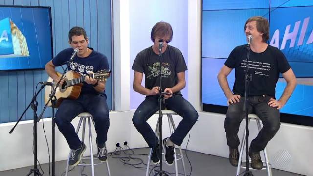 Grupo participou de programa de TV no fim de semana. Foto: Globo/Reprodução/