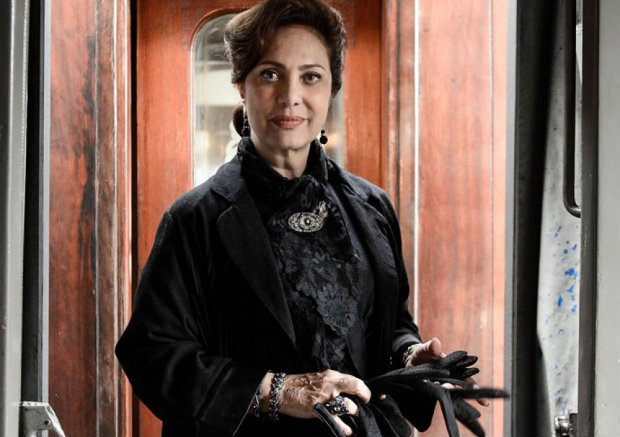 Eliane Giardini vive Anast&aacute;cia. Foto: TV Globo/Divulga&ccedil;&atilde;o/