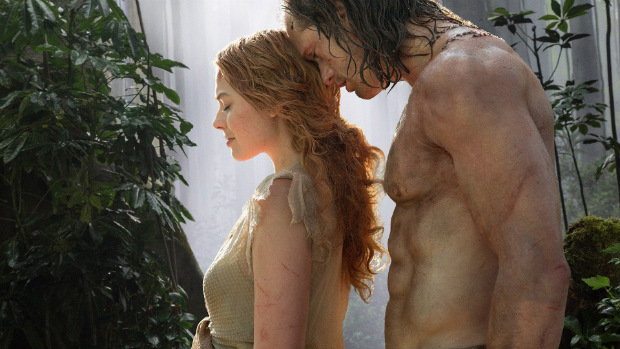 Margot Robbie interpreta Jane e Alexander Skarsgard é o novo Tarzan/Warner/ Divulgação Margot Robbie interpreta Jane e Alexander Skarsgard é o novo Tarzan/Warner/ Divulgação