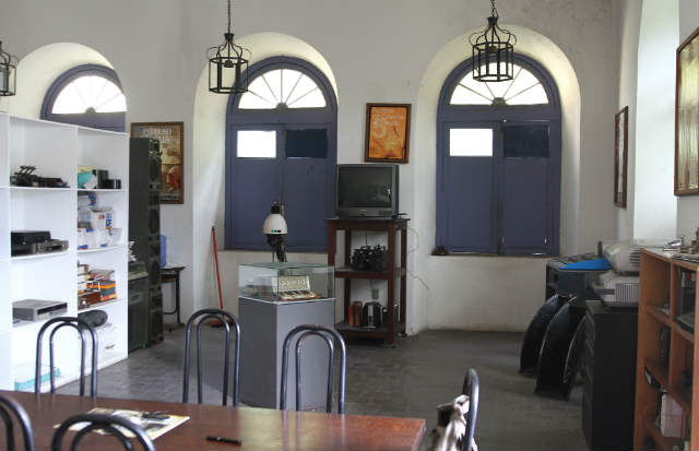 Acervo do Mispe está na Casa da Cultura. Sede da Rua da Aurora espera revitalização. Foto: Julio Jacobina/DP