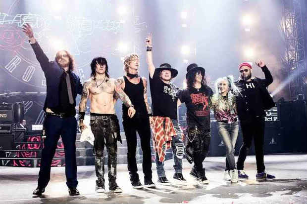Nesta turnê, o vocalista Axl Rose, o guitarrista Slash e o baixista Duff McKagan estarão juntos depois de 23 anos. Foto: Divulgação/ Nesta turnê, o vocalista Axl Rose, o guitarrista Slash e o baixista Duff McKagan estarão juntos depois de 23 anos. Foto: Divulgação/