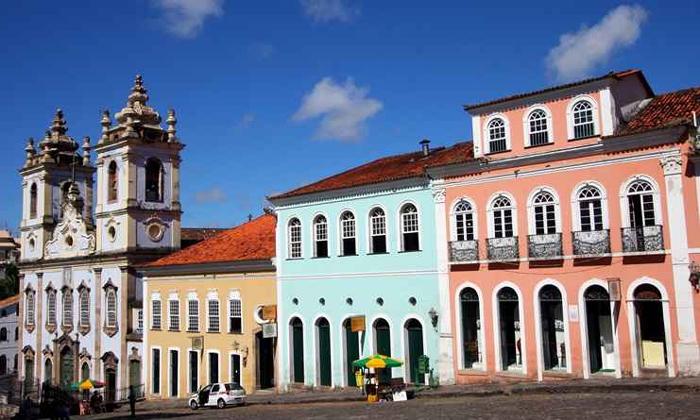 Herança do período colonial, o Largo do Pelourinho, em Salvador (BA), foi incluído na lista em 1985. Foto: Adenilson Nunes/Secom Bahia