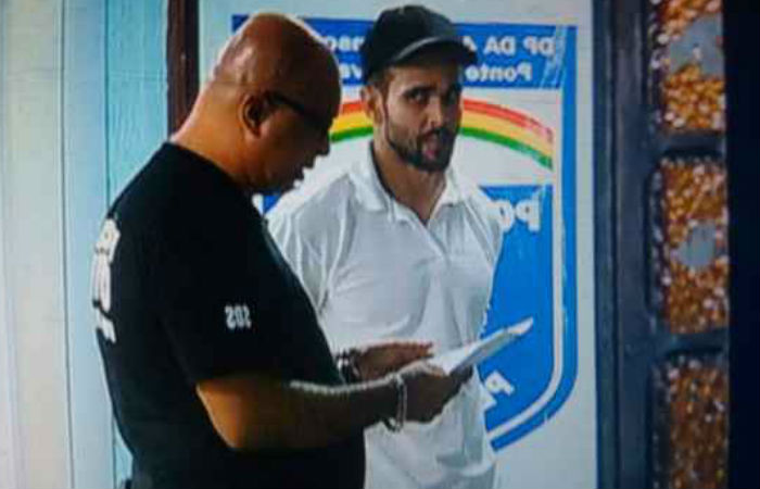 Suspeito se entregou &agrave; pol&iacute;cia e confessou o crime. Foto: Everson Teixeira/Cortesia/