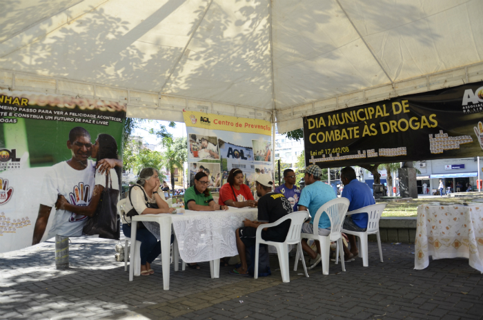 A&ccedil;&atilde;o aconteceu na regi&atilde;o central do Recife. Foto: Renata Luz/Esp. DP/