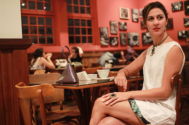 "Tenho a maior vontade de me encontrar nos sets com Irandhir Santos. É um ator completo", diz Clarissa Pinheiro, atriz de Justiça. Foto: Rafael Machado/Divulgação/