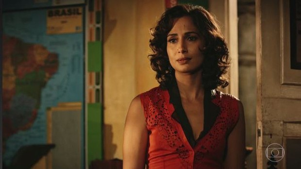 Tereza se manteve firme mesmo com o desaparecimento de Santo. Foto: Globo;/Divulgação/