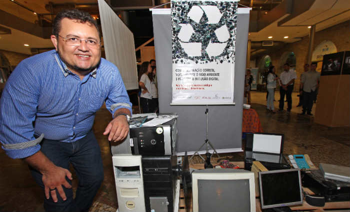 Sávio Domingos diz que foco do Polo será na formação de mão de obra, na recolocação de material descartado e na incubação de projetos. Foto: Roberto Ramos/DP/