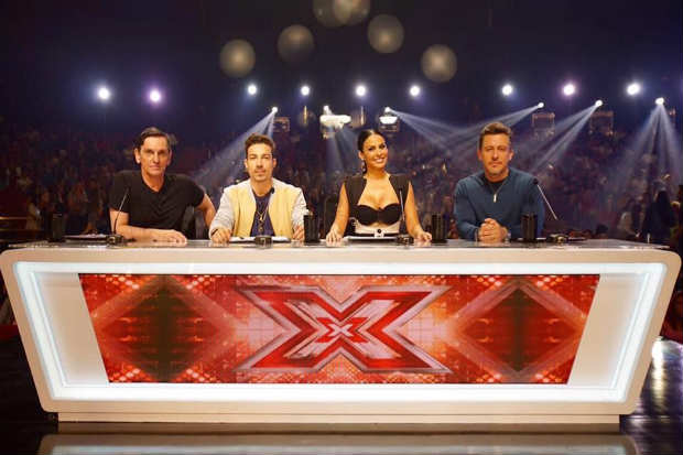 Miklos, Ferrero, Rosa e Bonadio iniciaram a seleção dos candidatos a vencedor do X Factor Brasil com críticas e elogios. Foto: Facebook/Reprodução/ Miklos, Ferrero, Rosa e Bonadio iniciaram a seleção dos candidatos a vencedor do X Factor Brasil com críticas e elogios. Foto: Facebook/Reprodução/