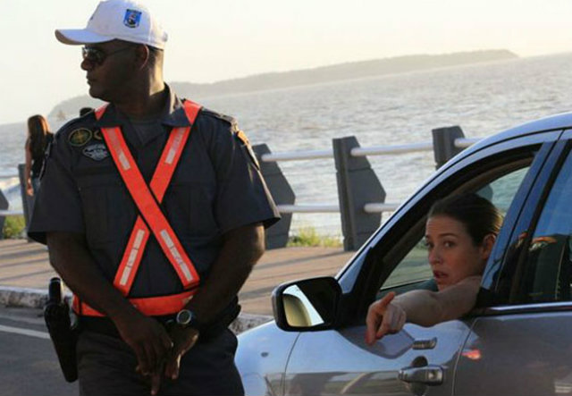 Imagem &eacute; de grava&ccedil;&atilde;o de comercial de autom&oacute;veis. Foto: Luana Piovani/Divulga&ccedil;&atilde;o/