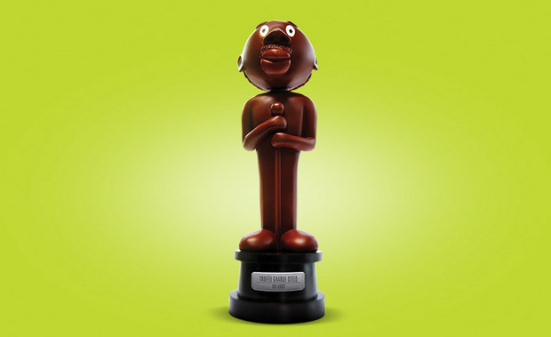 Trof&eacute;u Grande Otelo foi criado por Ziraldo e ser&aacute; entregue o dia 4 de outubro/