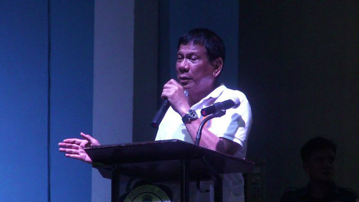 O presidente filipino, Rodrigo Duterte. Foto: Patrick Roque/Wikimedia/Reprodu&ccedil;&atilde;o/