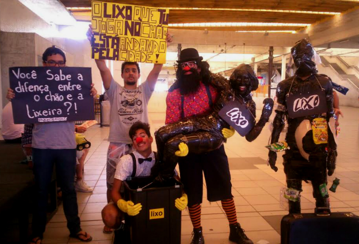 Campanha come&ccedil;ou nesta segunda e pretende conscientizar os usu&aacute;rios. Foto: CBTU/Divulga&ccedil;&atilde;o/