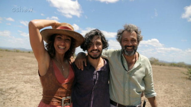 Camila Pitanga, Gabriel Leone e Domingos Montagner gravam as cenas finais de Velho Chico. Foto: Gshow/Divulgação/ Camila Pitanga, Gabriel Leone e Domingos Montagner gravam as cenas finais de Velho Chico. Foto: Gshow/Divulgação/