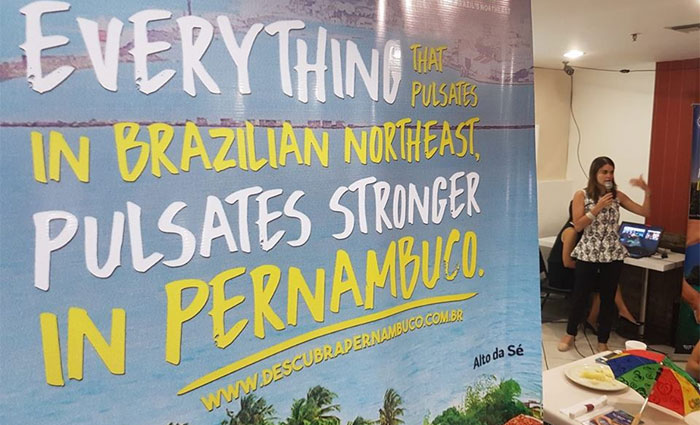 Para divulgar Pernambuco, Secretaria de Turismo e Lazer apresenta o estado como o coração do Nordeste. Foto: Fred Figueiroa/DP