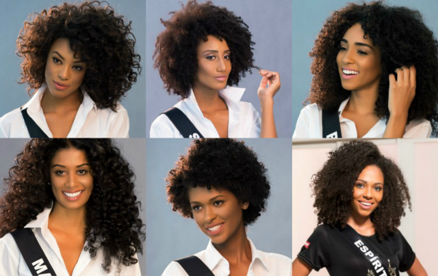 Apenas seis das 27 concorrentes do concurso são negras. Foto: Lucas Ismael/Divulgação/ Apenas seis das 27 concorrentes do concurso são negras. Foto: Lucas Ismael/Divulgação/