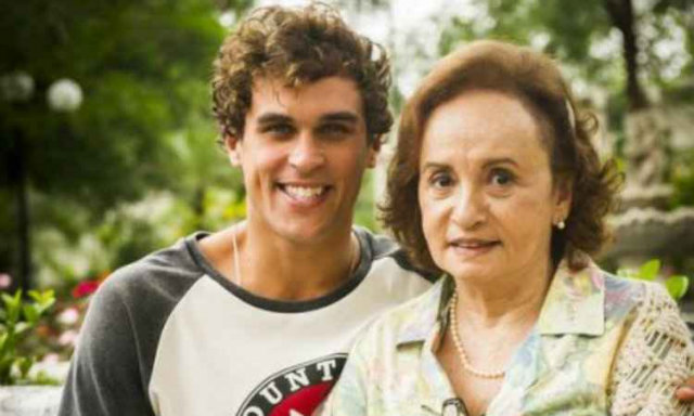 Felipe Roque e Joana Fomm vão viver neto e avó em