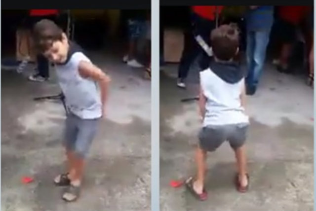 Arthur chamou a aten&ccedil;&atilde;o inclusive de Anitta, que o convidou para subir ao palco em show. Foto: Facebook/Reprodu&ccedil;&atilde;o/