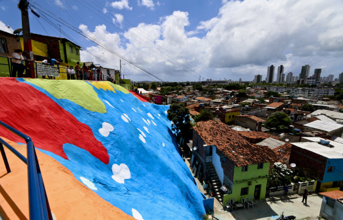 Mais Vida nos Morros chega ao Alto Jos&eacute; do Pinho e Mangabeira. Foto: Prefeitura do Recife/ Divulga&ccedil;&atilde;o/