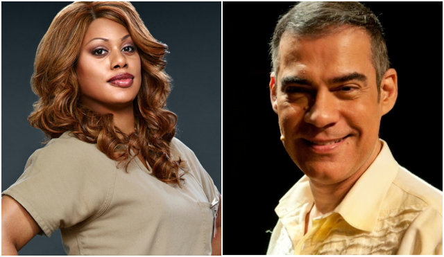 Comentários feitos por Botelho após escalação de Laverne Cox foram excluídos. Foto: Bruno Tetto e Netflix/Divulgação