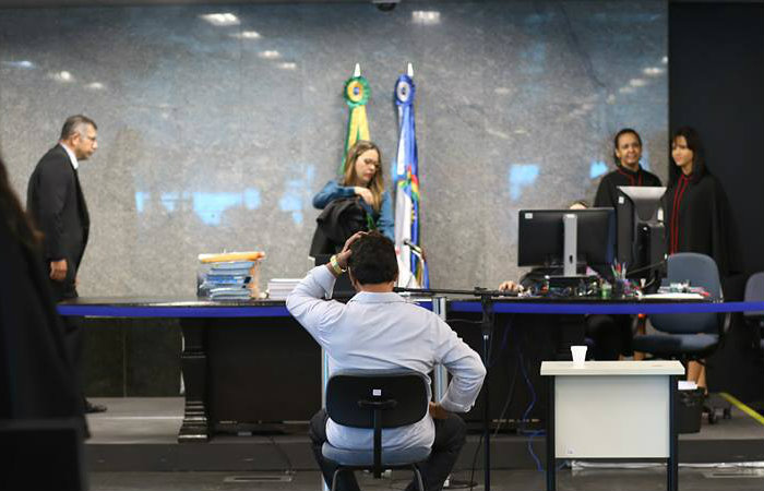 O dia de ontem foi reservado para os interrogatórios dos réus. Foto: Anderson Freire/Esp.DP/