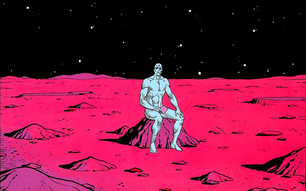 Doutor Manhattan, um dos personagens centrais de Watchmen. Foto: DC Comics/Divulgação/