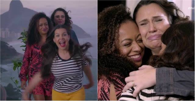 Reencontro foi marcado pela emoção. Foto: Multishow/Reprodução/Montagem/DP/ Reencontro foi marcado pela emoção. Foto: Multishow/Reprodução/Montagem/DP/