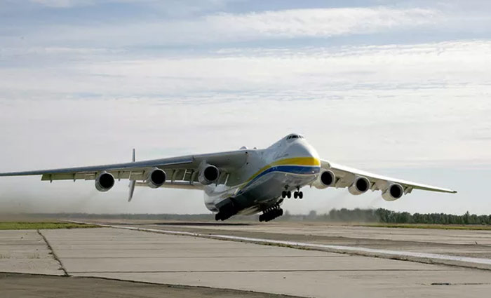O avi&atilde;o, &uacute;nico do seu modelo, &eacute; dedicado ao transporte de cargas de grandes propor&ccedil;&otilde;es. Foto: Divulga&ccedil;&atilde;o/