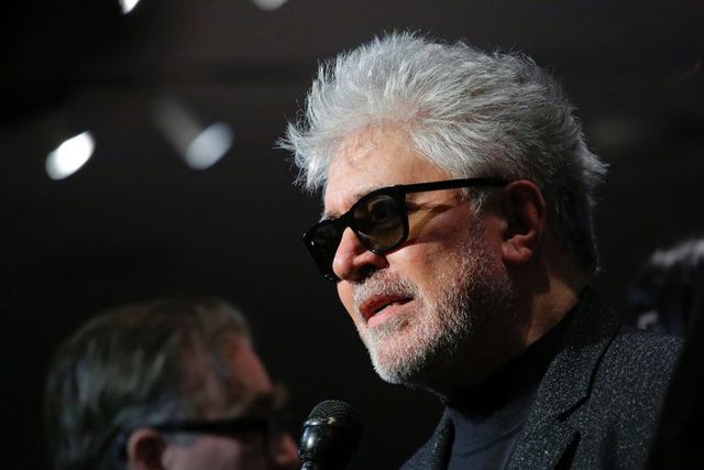 O cineasta j&aacute; havia dito que Hillary se encaixava no papel de "uma menina de Almod&oacute;var". Foto: Kena Betancur/AFP/