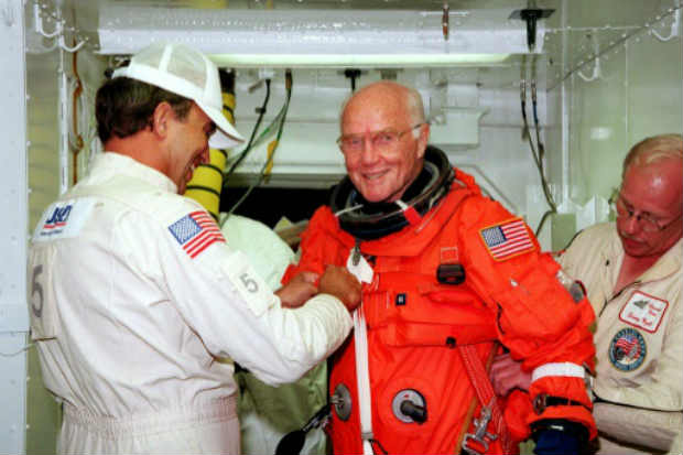 John Glenn também foi senador pelo estado de Ohio. Foto: NASA/AFP/Arquivos HO/ John Glenn também foi senador pelo estado de Ohio. Foto: NASA/AFP/Arquivos HO/