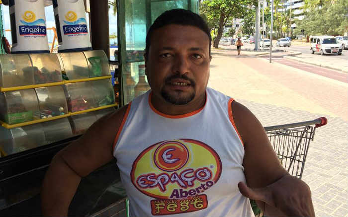 Cristiano José Santos acredita que a PM é mais preparada para lidar com as ocorrências comuns da cidade, como assaltos. Foto: Henrique Souza/Esp. DP