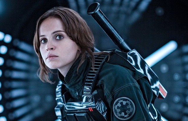 Filme segue a tendência do protagonismo feminino e coloca Felicity Jones no centro da trama. Foto: Lucasfilm/Divulgação/ Filme segue a tendência do protagonismo feminino e coloca Felicity Jones no centro da trama. Foto: Lucasfilm/Divulgação/