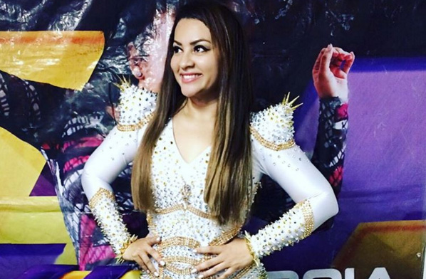 Marcia Fellipe se apresenta no camarote Galo Exclusive. Foto: Instagram/Reprodução
