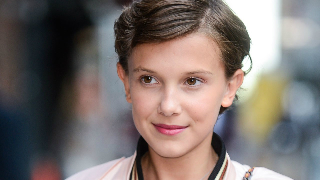 Atriz, int&eacute;rprete da personagem Eleven, &eacute; a queridinha dos f&atilde;s da s&eacute;rie. Foto: Twitter/Reprodu&ccedil;&atilde;o/