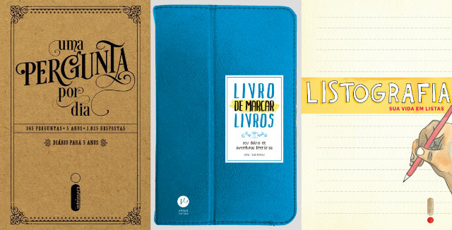 Exemplares interativos estimulam a criatividade do leitor. Foto: Editora Intrínseca/Divulgação e Editora Verus/Divulgação
