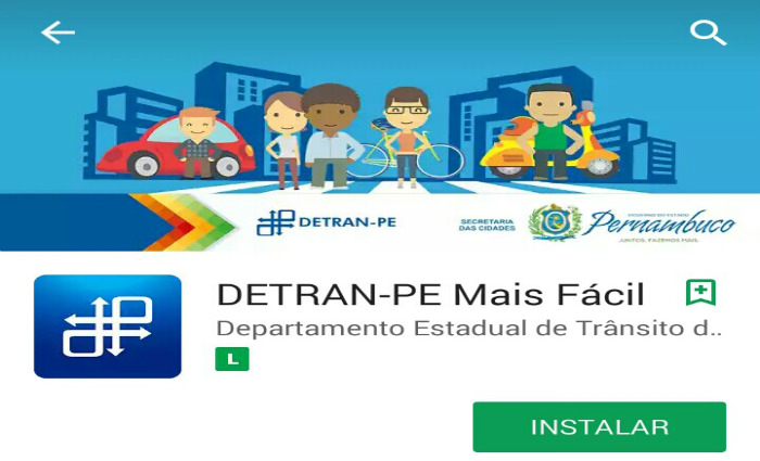 O aplicativo é interligado ao Google Maps e, com isso, consegue identificar em tempo real as localidades onde existem pontos de atendimento do Detran-PE. Foto: Reprodução/Internet/ O aplicativo é interligado ao Google Maps e, com isso, consegue identificar em tempo real as localidades onde existem pontos de atendimento do Detran-PE. Foto: Reprodução/Internet/