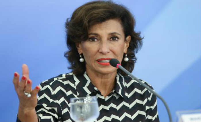 Presidente do BNDES, Maria Silvia Bastos Marques anunciou novas pol&iacute;ticas operacionais e condi&ccedil;&otilde;es de financiamento que entram em vigor esta semana. Foto: Elza Fi&uacute;za/Ag&ecirc;ncia Brasil/