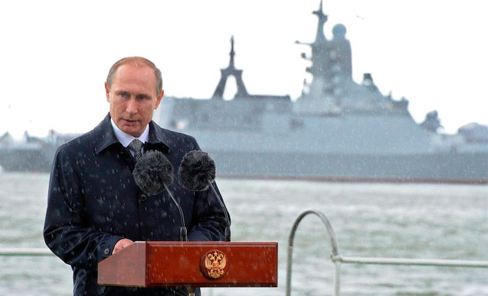 Em dois mandatos, Putin já soma 14 anos à frente da Rússia. Foto: AFP Photo/Arquivo